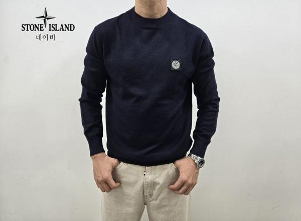 스* 캐시 자수로고 니트 긴팔