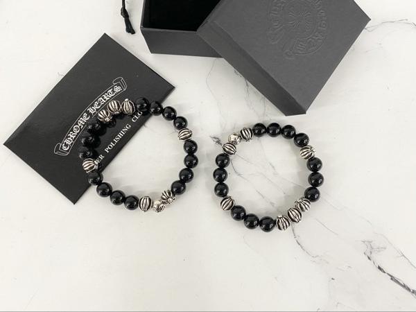 크* 크로스 오닉스 팔찌