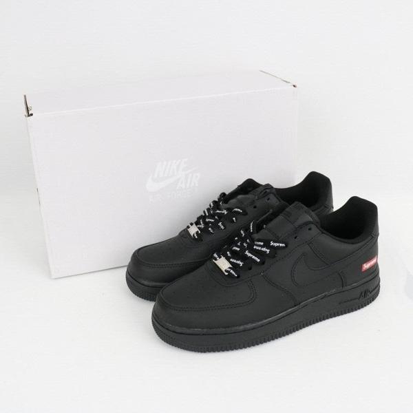 나** x 슈** 에어포스 1로우 (블랙)