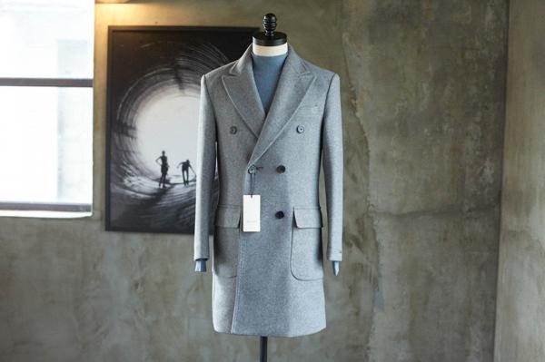 구* FW 프리미엄 캐시미어울 호시스테치 혼방코트