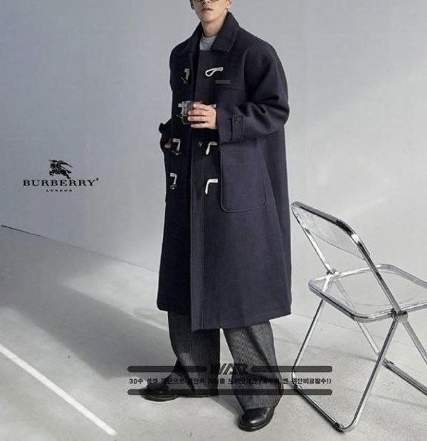 버** 4  울 오버 더플 코트