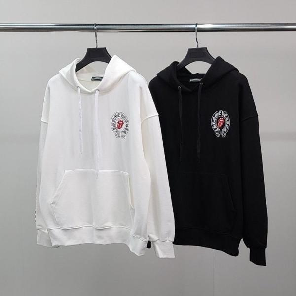 크* 립 말굽 오버핏 후드티