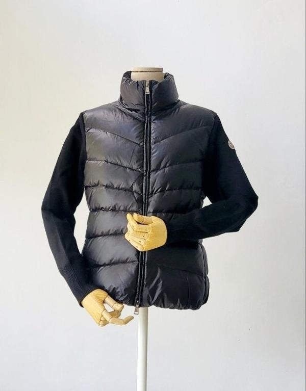 패딩 울 가디건