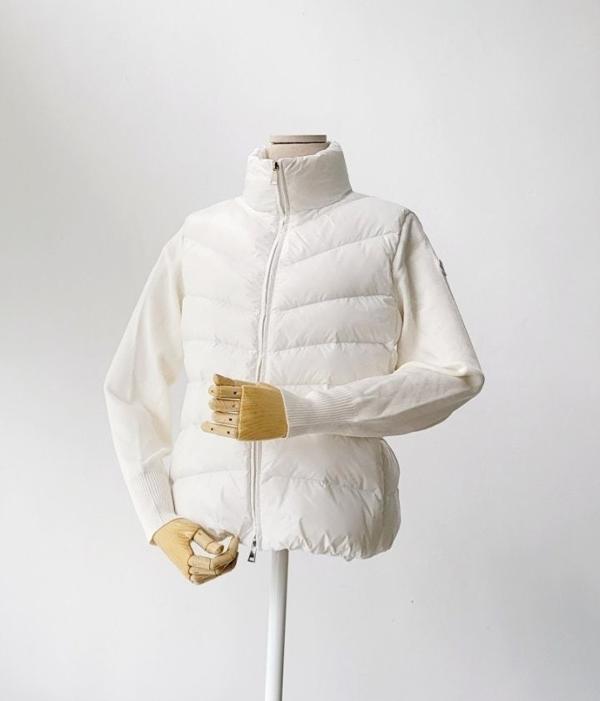 패딩 울 가디건