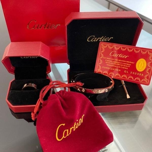 까*** 러브링 다이아 반지 & 팔찌 (남녀사이즈)