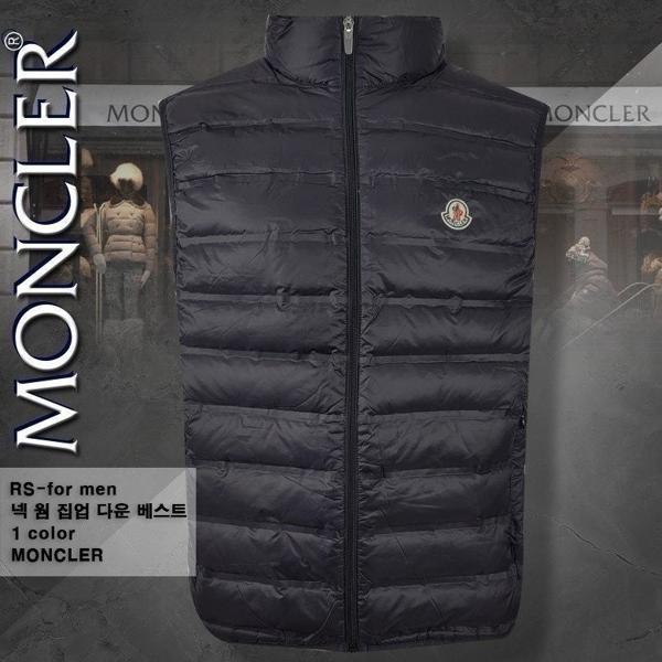 넥 웜 집업 다운 베스트