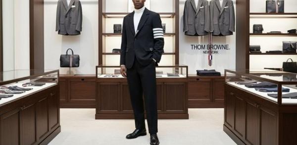 톰* GDtexture 블랙 모던 뉴욕 삼선 슈트셋트