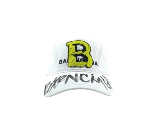 발**** 업사이클드 볼캡  화이트