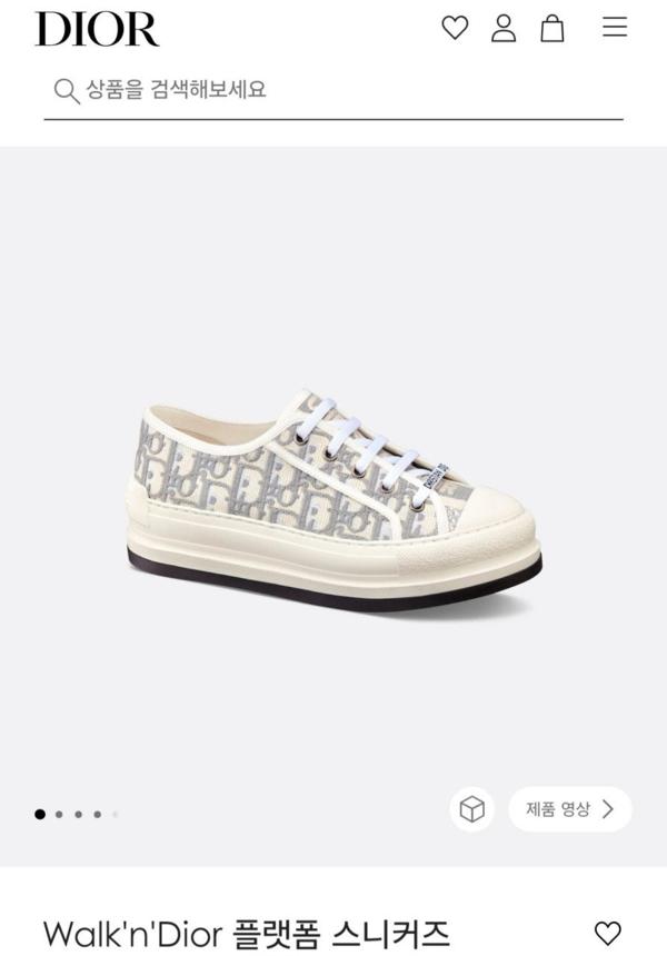 디* 워크앤디* 플랫폼 스니커즈