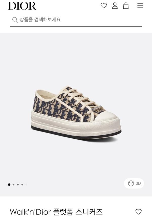 디* 워크앤디* 플랫폼 스니커즈