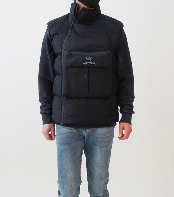 아**** 남성 테크 팩 조끼 패딩