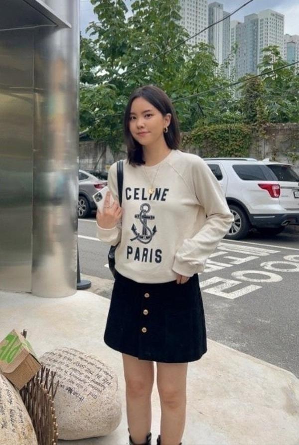 셀** 앵커 로고 기모 맨투맨