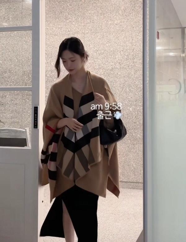 버** 클래식 리버서블 케이프