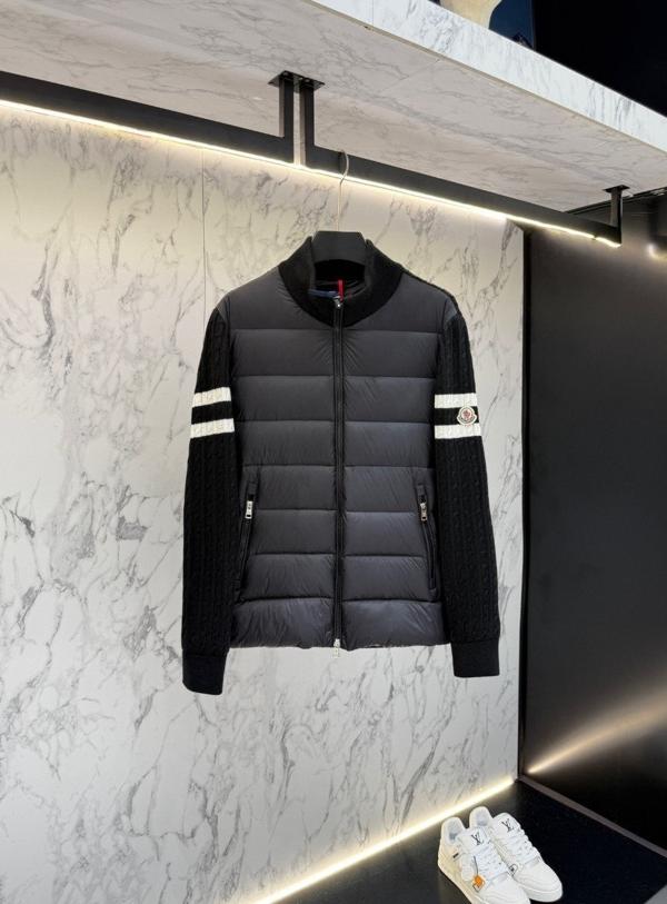 R730 패딩 집업 울 가디건 점퍼