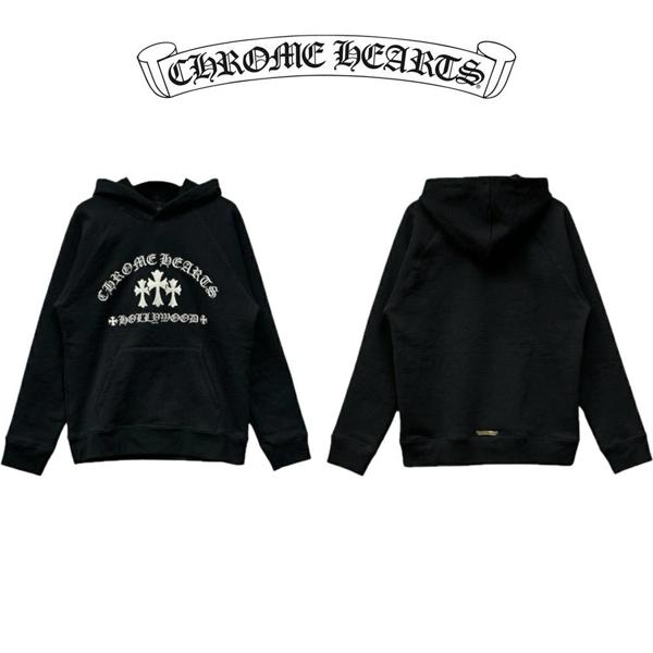 크* 자수 후드(블랙)