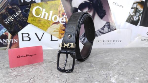 페*** 수입 고급 뉴버클 골드찡 가죽 벨트