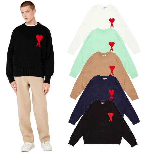 아* 인타르시아 니트(5색상)