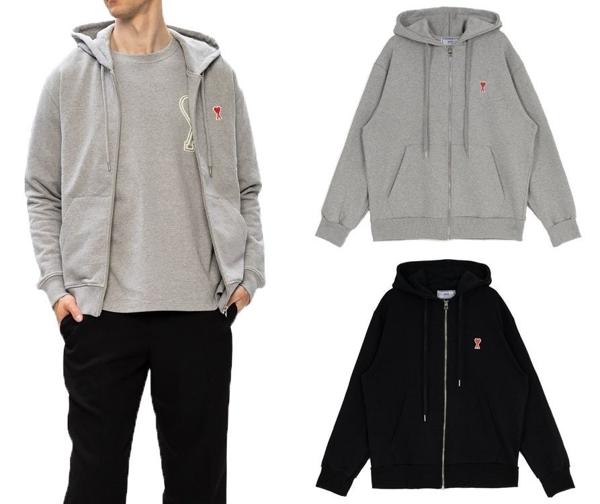 아* 파리스 스몰패치 후드집업2Color