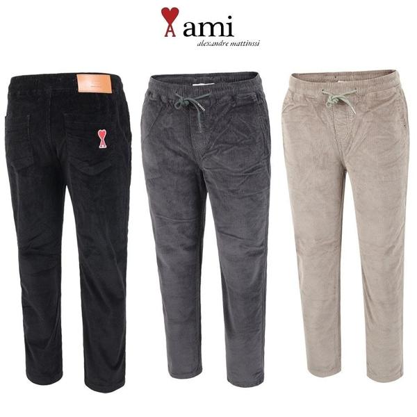 아* 코듀로이 슬림일자 팬츠