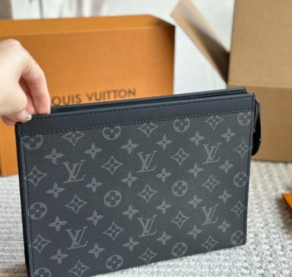 루* 포쉐트 보야주 클러치 블랙