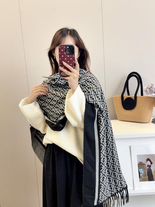 펜* FF 캐시미어 숄 머플러