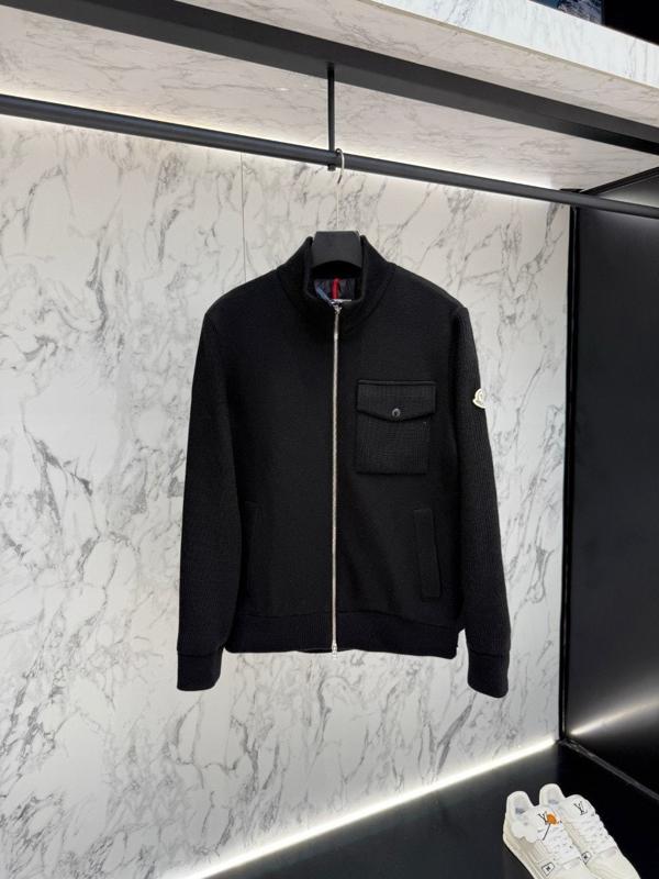 823 울 집업 구스다운 가디건