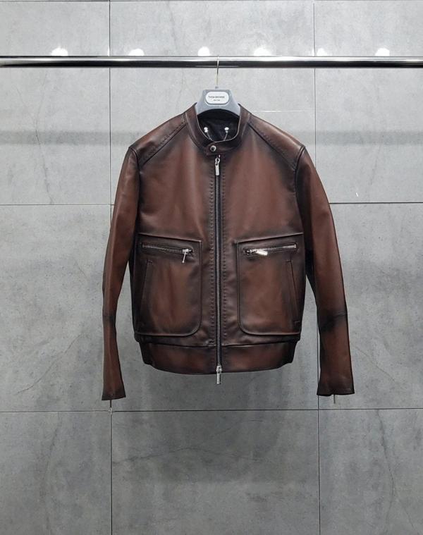 발**** 파티나 가죽자켓