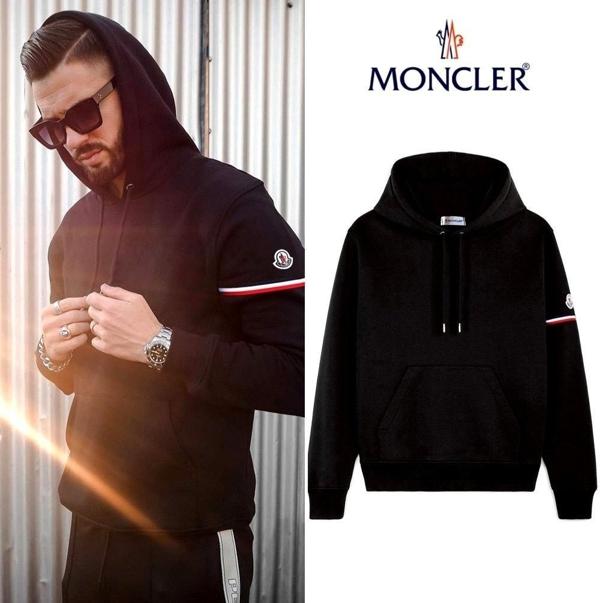 삼선 암밴딩 커플 후드  기모