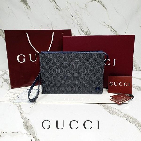 구* 바이컬러 GG 스몰 파우치 568