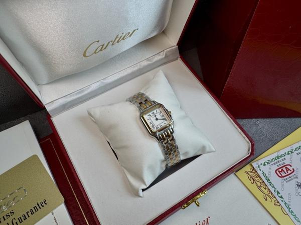 까*** 팬더 드 워치 23mm 골드콤비