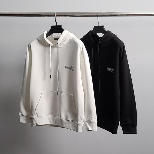 발**** 블루웨이브 코튼 후드티