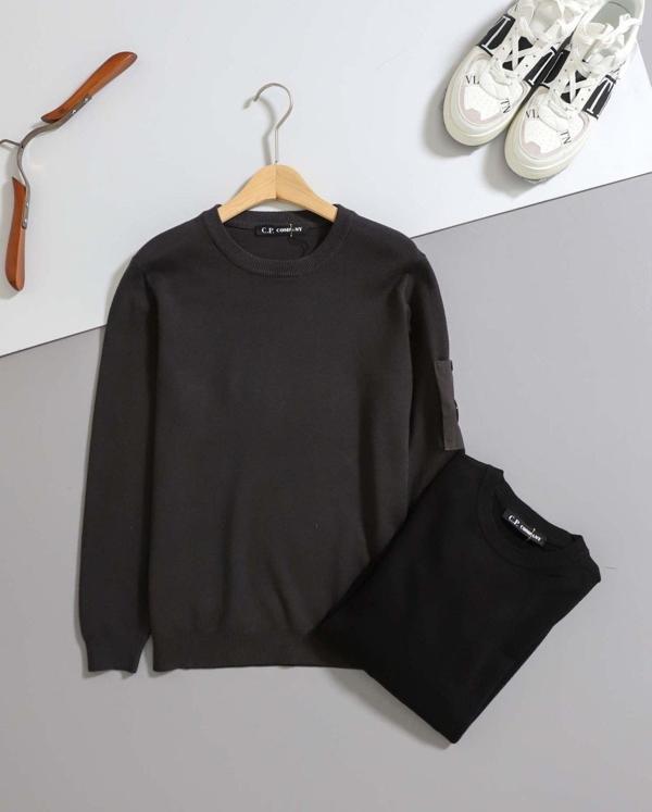 C* 컴퍼니 렌즈 파우치 포켓 라운드 니트