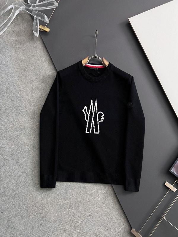 그레노블 자가드 와펜 메리노 라운드울니트수입최고급(남녀공용)