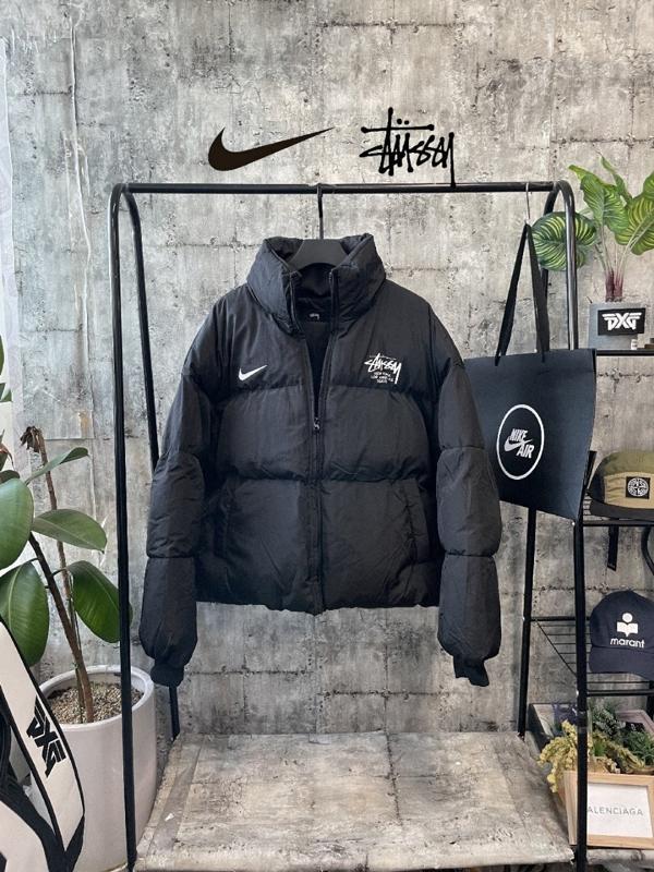 나** X 스** 로고숏패딩