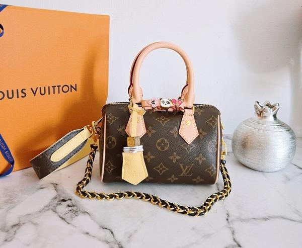 루* 고급 스피디 18 반둘리에 모노그램