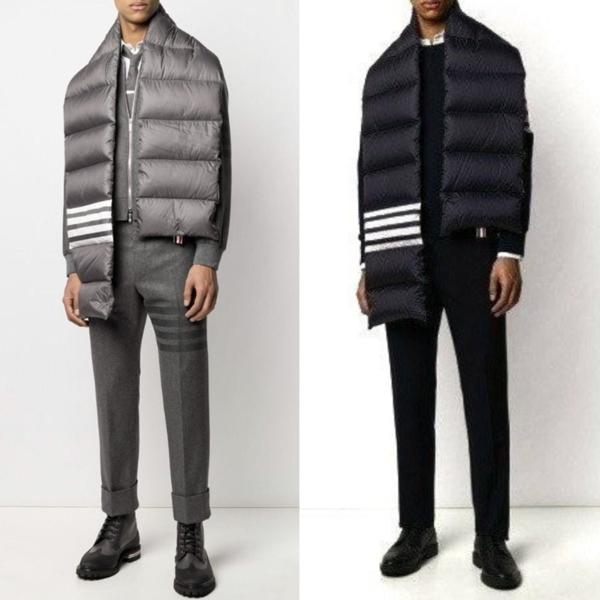 톰* 사선 4bar 스트라이프 패딩머플러수입최고급