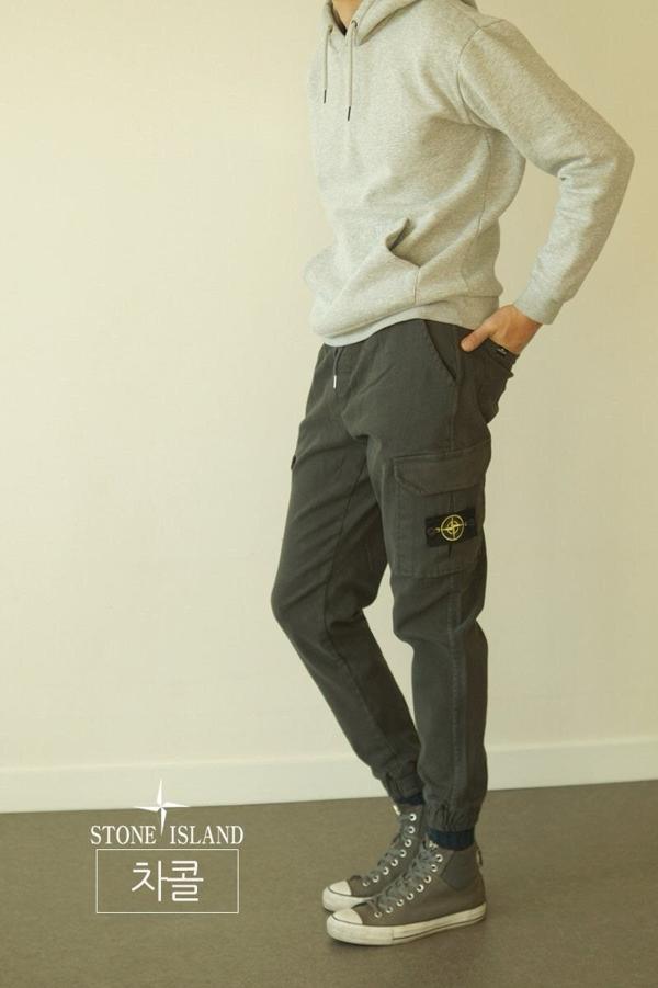 스* 기모슬랍 카고팬츠