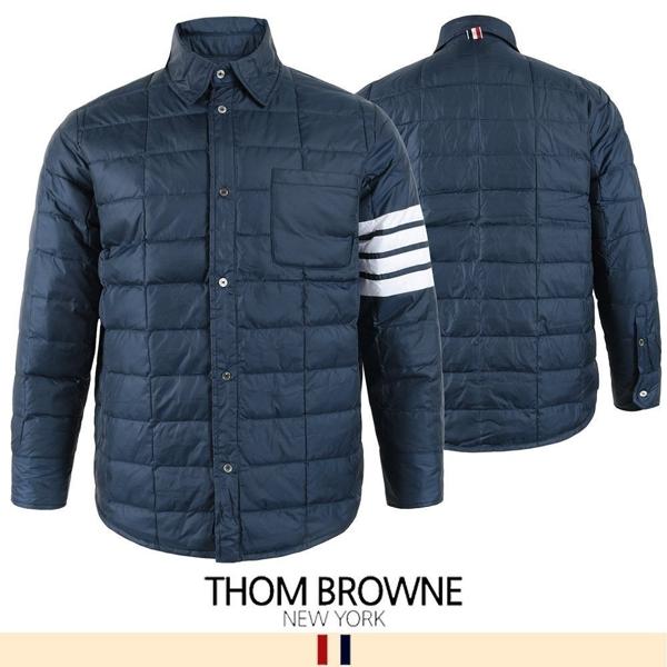 톰* 4바 덕다운 패딩 셔츠 100 오리털