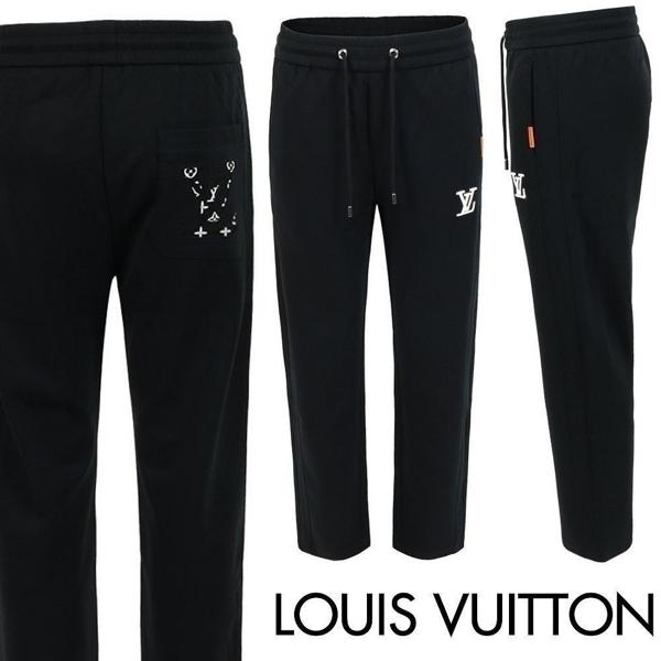 루* 자수 로고 트레이닝 팬츠