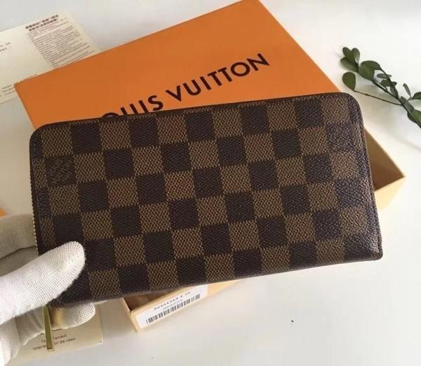 루* 다미에 지퍼돌이 장지갑