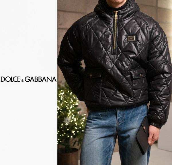 돌* 아노락 퀄팅 패딩