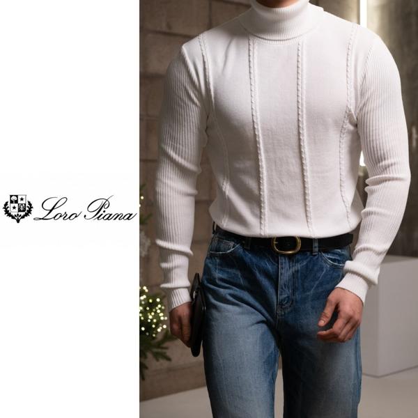 로* 피아나 캐시미어 목폴라 1+1