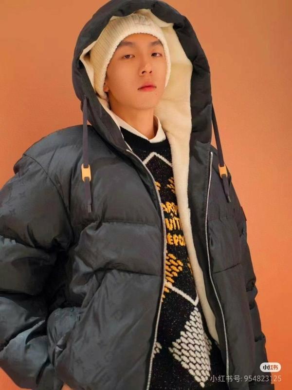 루* 모노그램 에코다운 자켓