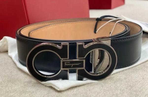 페*** 블랙버클 벨트