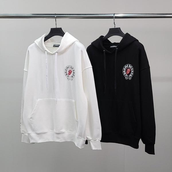 크* 립 말굽 오버핏 후드티