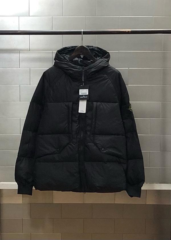 스* 크링클랩스 와펜 다운 패딩 자켓