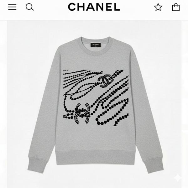 샤* 진주로고 기모맨투맨