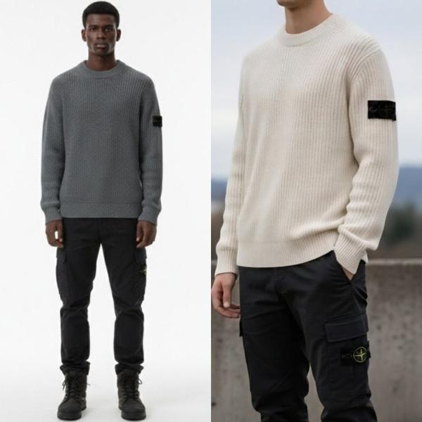 스* 블랙와펜 하찌 라운드니트(공용)