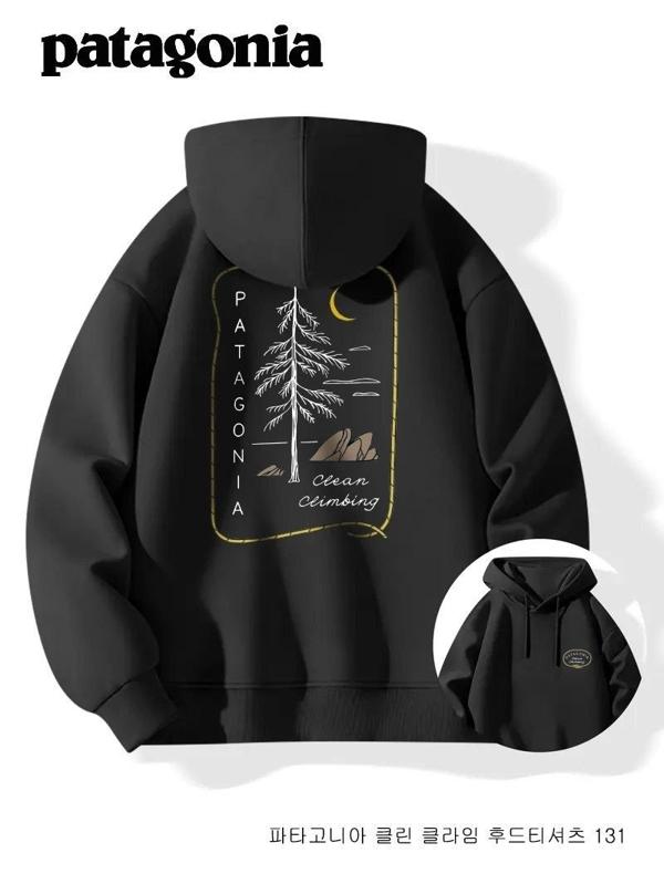 파**** 클린 클라임 루츠 후드 기모티셔츠 131