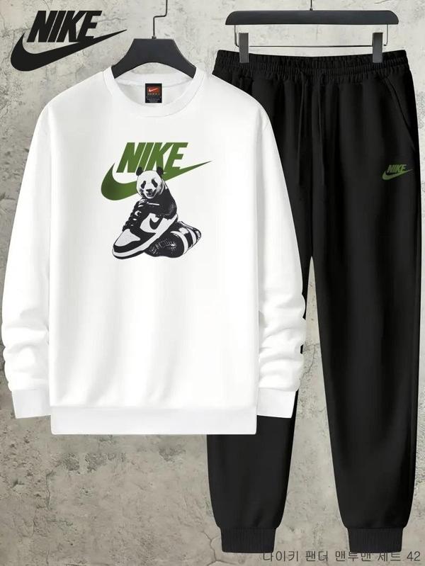 나** 팬더 맨투맨 조거 기모세트 42